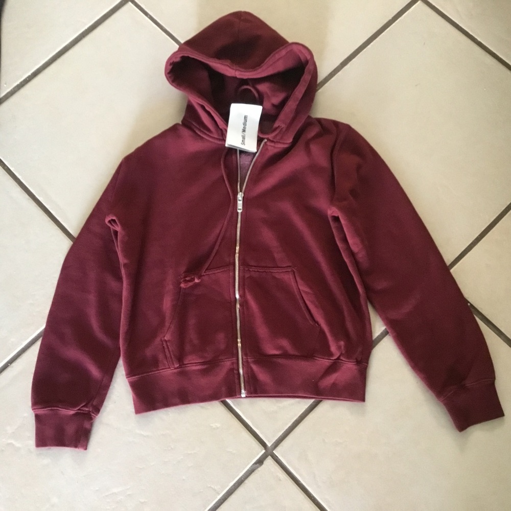 christy hoodie regular fit burgundy
